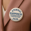 2026 Eternal Happiness Convention Button: JW Gift, Metal Pin