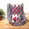 Handmade Wayuu Bag: Crochet Mochila - Boho Tribal Purse