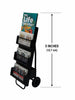 Creation Poster JW Realistic Mini Preaching Cart, Pioneer School Gift, Convention Gift, English and Spanish