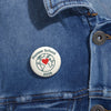 Pioneer School 2026 Button • Heart & World Map Pin • JW Pioneer Gift
