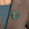 Milwaukee 2026 Skyline Button – JW Convention Souvenir, Eternal Happiness Pin, JW Gift Keepsake