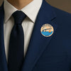 San Diego 2026 Pin Button – Coronado Bridge & Sailboats Design | Convention Keepsake Gift, JW Gift, Convention gifts for friends.