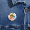 Airport Greeter Welcome Button – Multilingual Eternal Happiness 2026 Convention Volunteer Pin