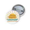 Eternal Happiness 2026 International Convention Pin · Radiant Sunburst Design · Collectible Button Badge