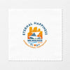 Eternal Happiness 2026 Microfiber Lens Cloth | International Convention Cities | Glasses & Screen Cleaner | Milwaukee | San Diego