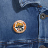 Say Cheese Milwaukee 2026 Pin Button – Funny Cow & Cheese Wedge Souvenir Badge, JW Convention Gifts, International 2026